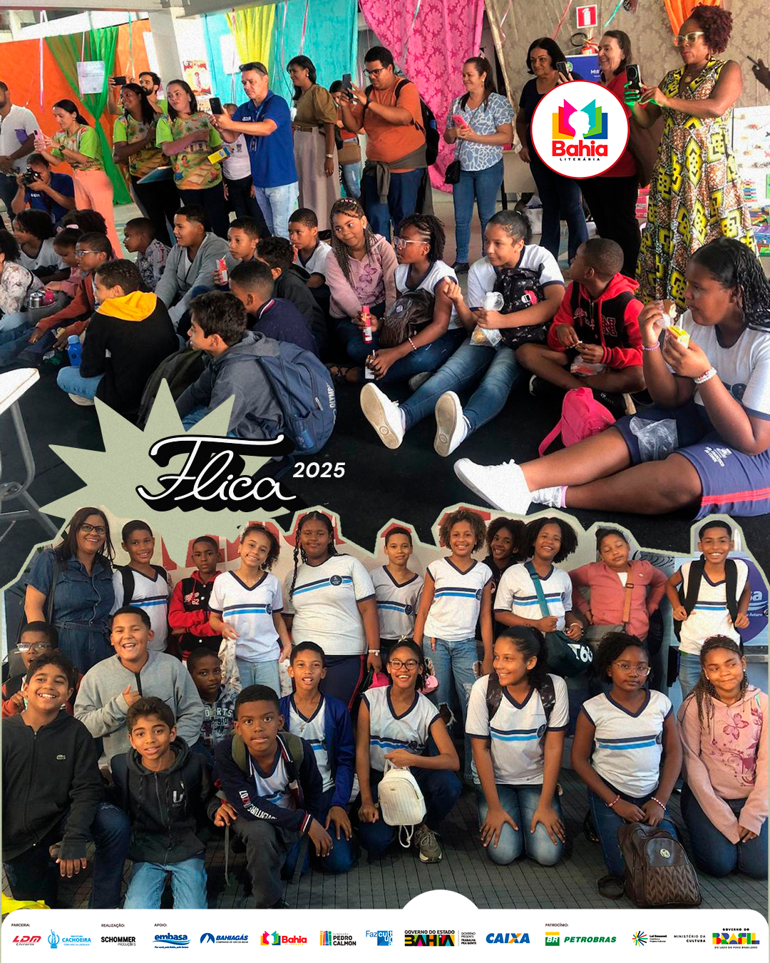 EDUCAÇÃO DE SÃO FRANCISCO DO CONDE NA FLICA!!!