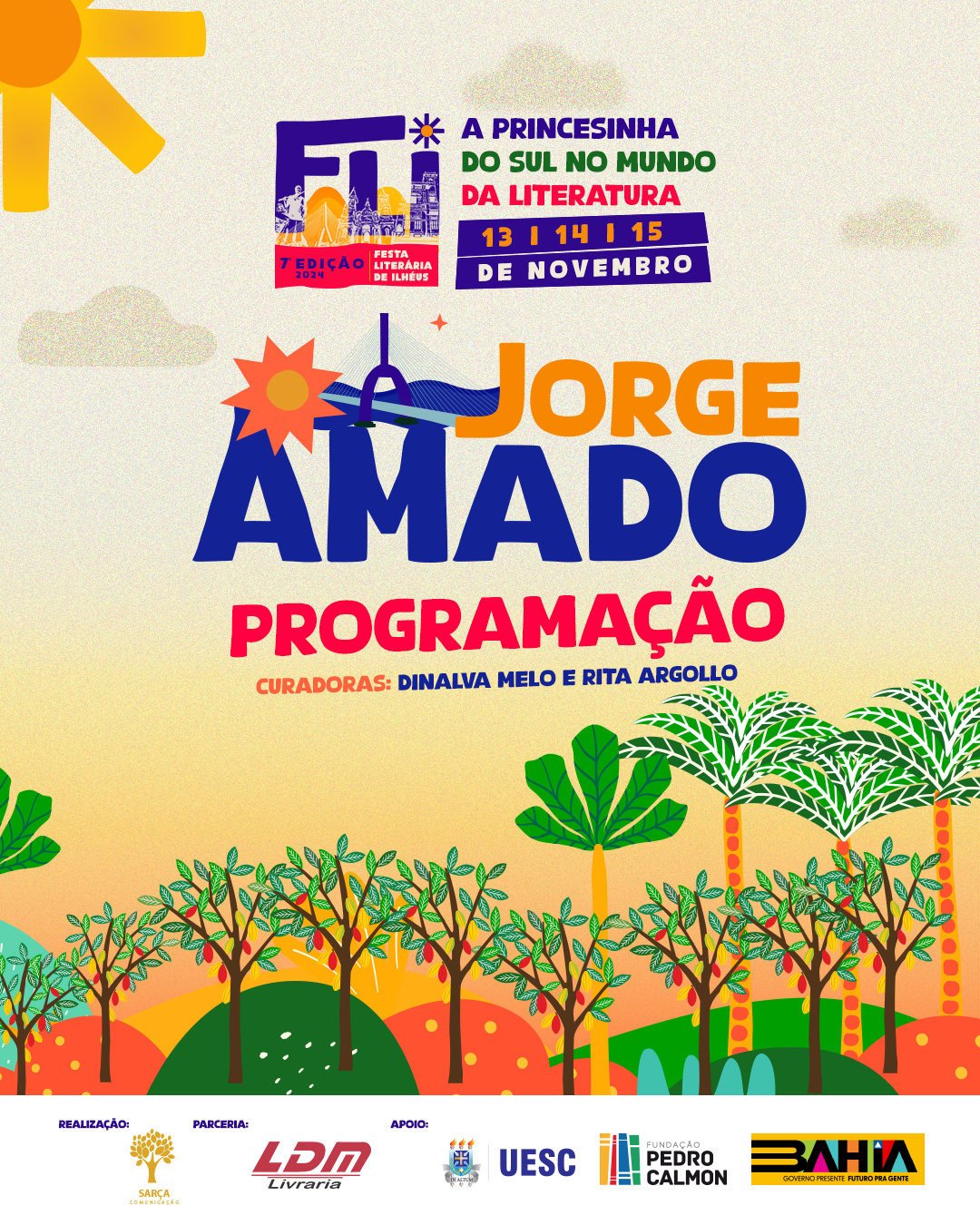 PROGRAMAÇÃO COMPLETA - ESPAÇO JORGE AMADO