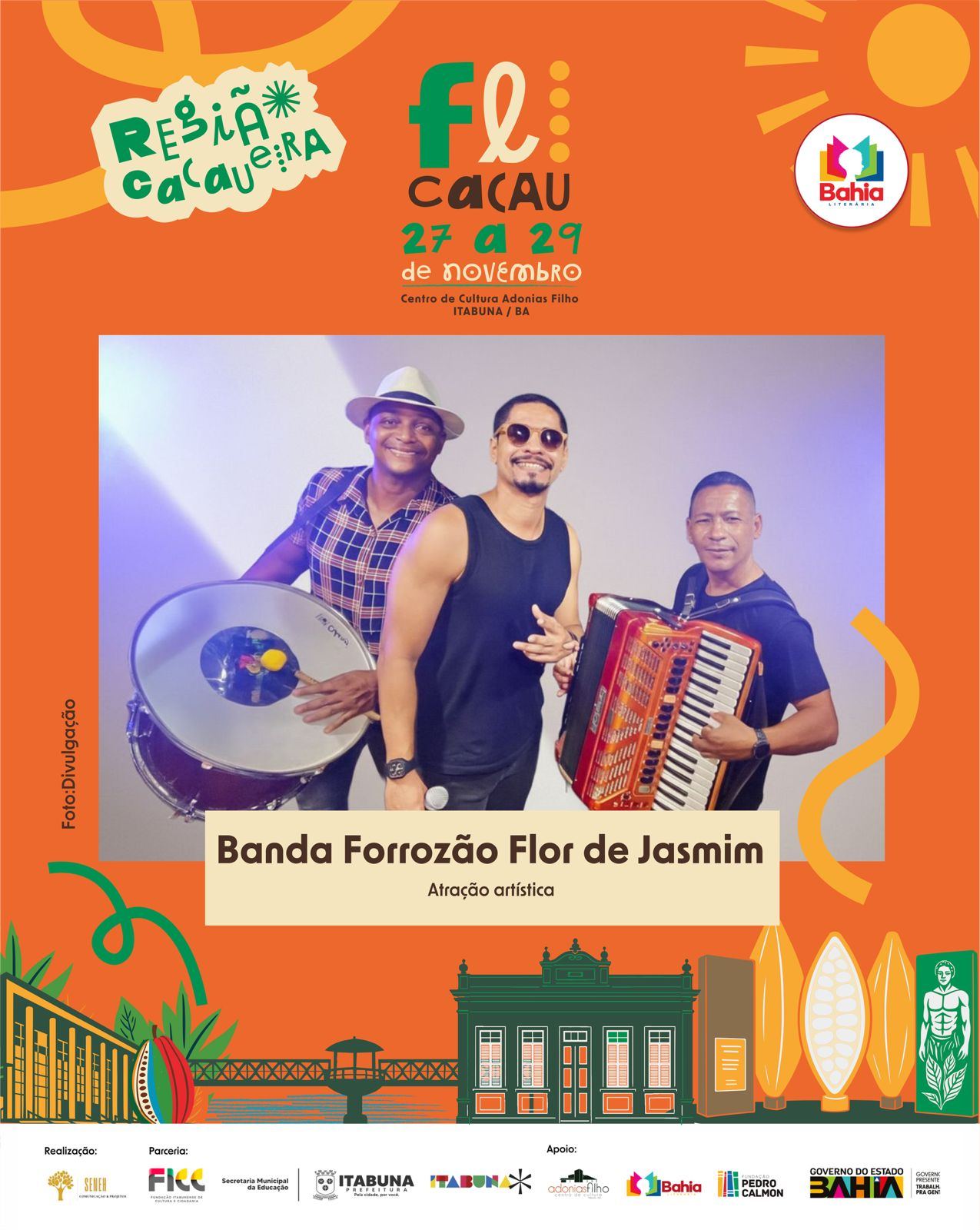 BANDA FORROZÃO FLOR DE JASMIM - PROGRAMAÇÃO ARTÍSTICA