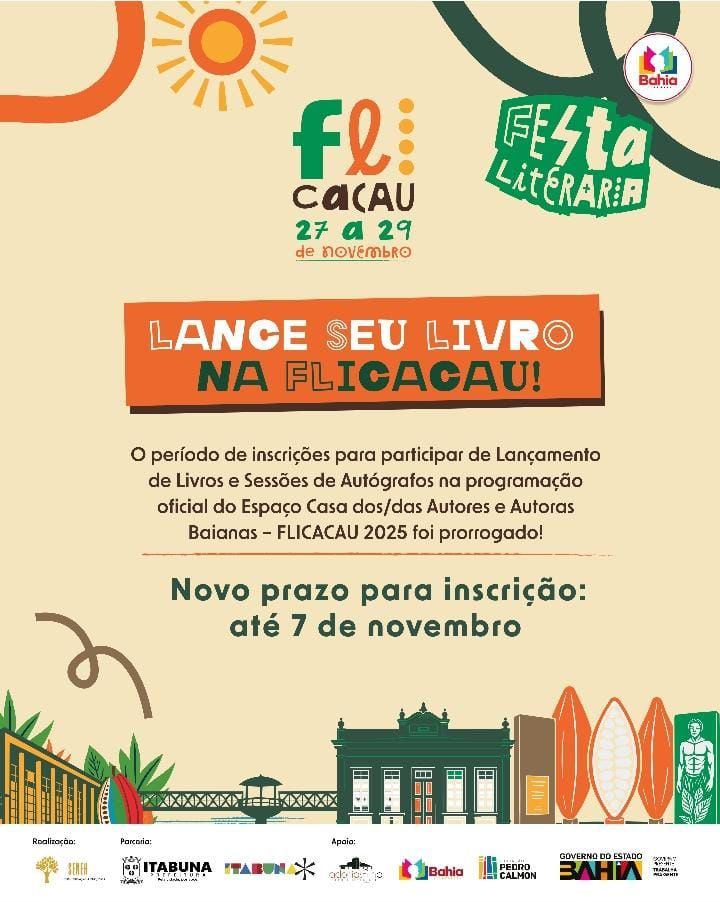 EDITAL - FLICACAU - ITABUNA/BA PRORROGADO